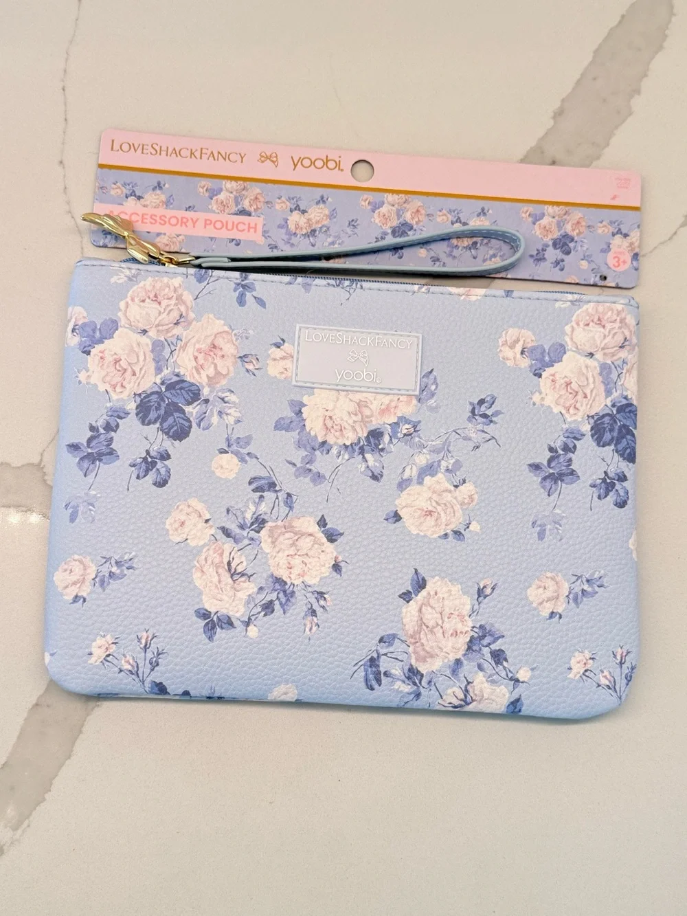 2 PC SET 💙 LoveShackFancy x Target - Pencil Cases - Whisper Blue